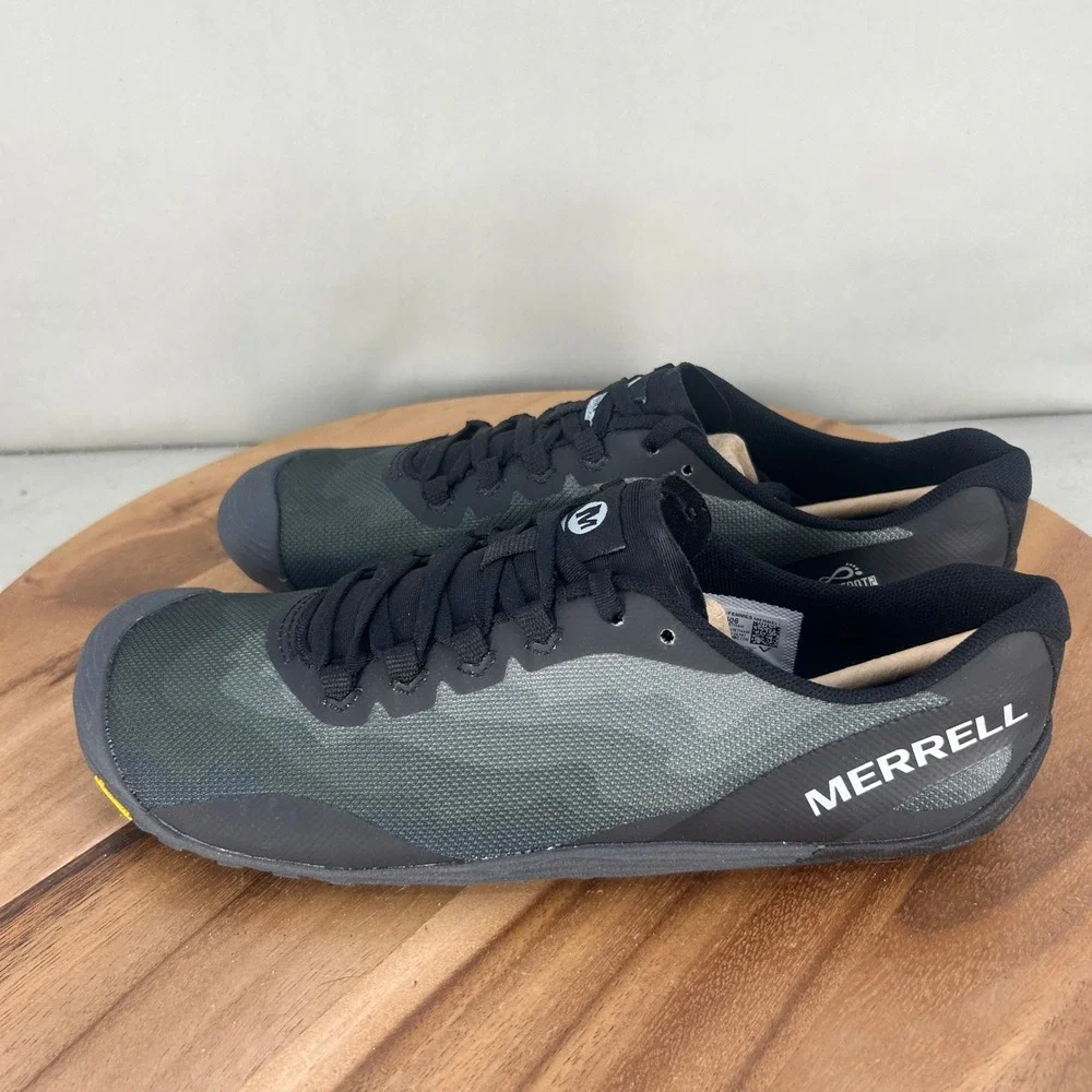 Merrell Vapor Glove 4 Womens 11 Black Barefoot Running Shoes J52506 Vibram Sole